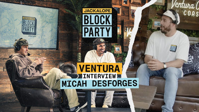 Micah Desforges Interview at JACKALOPE BLOCK PARTY Ventura 2026