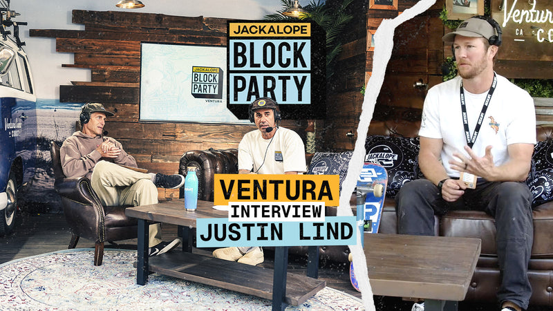 Justin Lind Interview at JACKALOPE BLOCK PARTY Ventura 2026