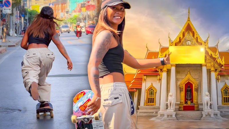 This Skater Girl From Thailand Is Truly Amazing 🇹🇭 - TheSkateNomad