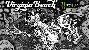 The artist behind Virginia Beach JACKALOPE artwork