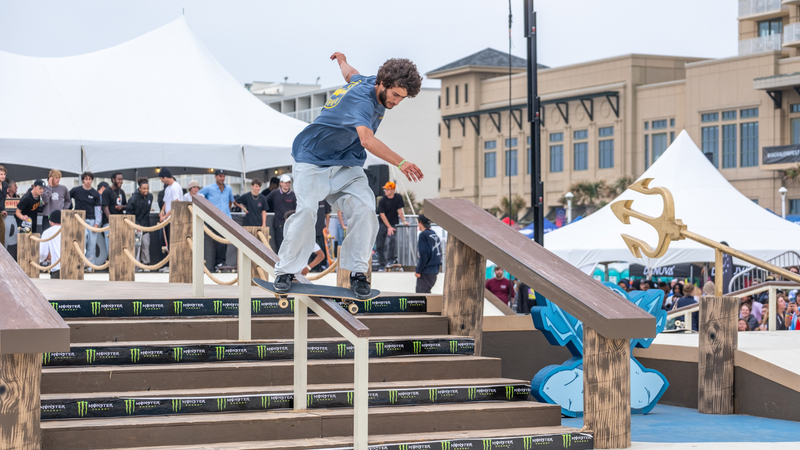 SKATEBOARD STREET COMPETITION : PRO MENS QUALIFICATION JACKALOPE VIRGINIA BEACH 2023