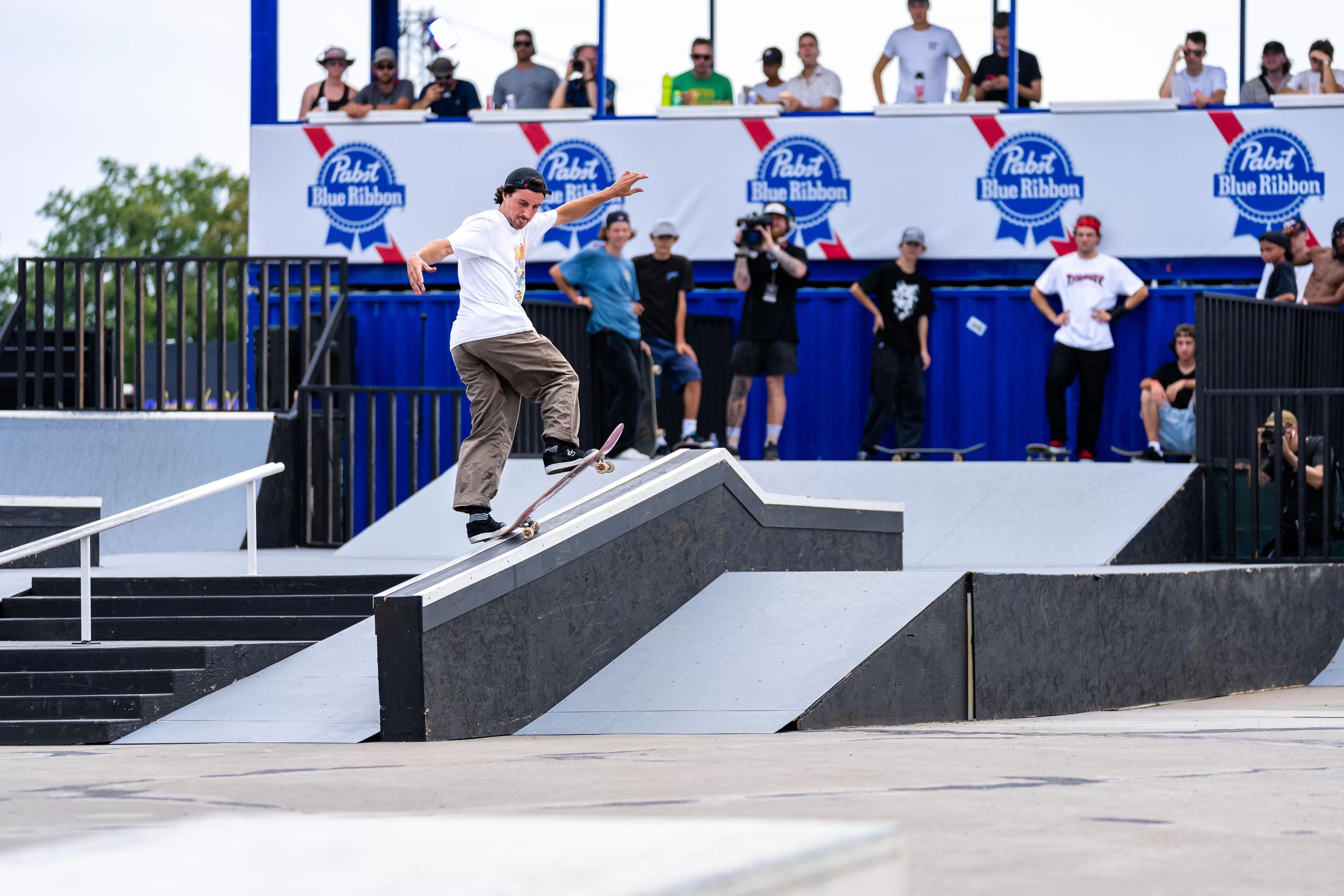 Pabst closer to the Vans skatepark