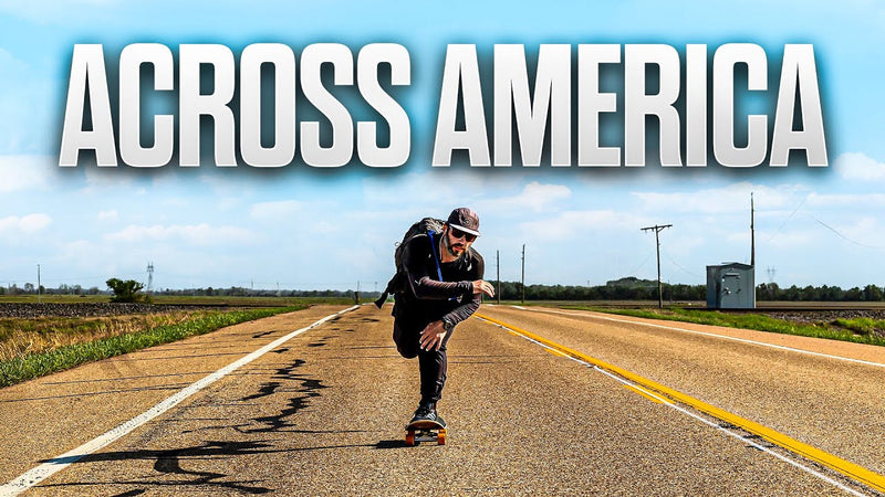 Chad Caruso skating across America - full documentary