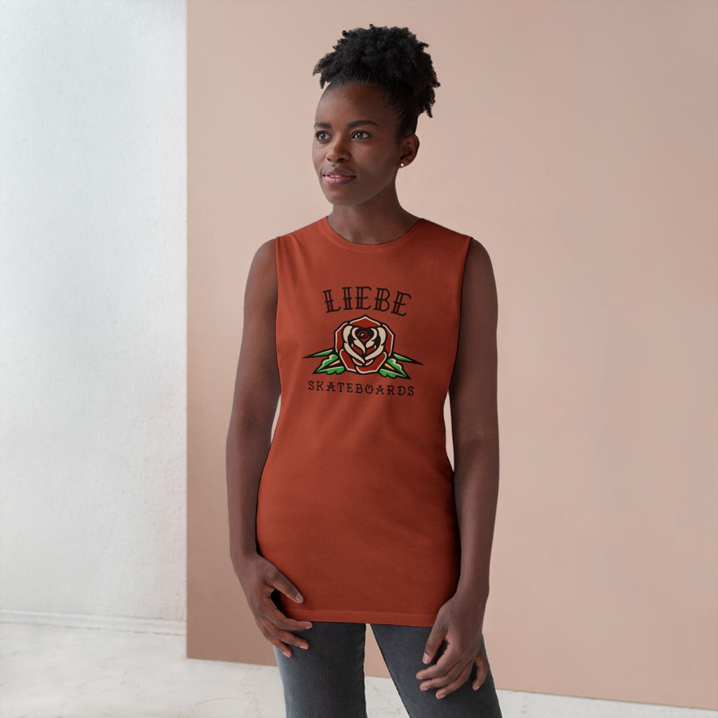 Liebe Calavera Rosa Tank