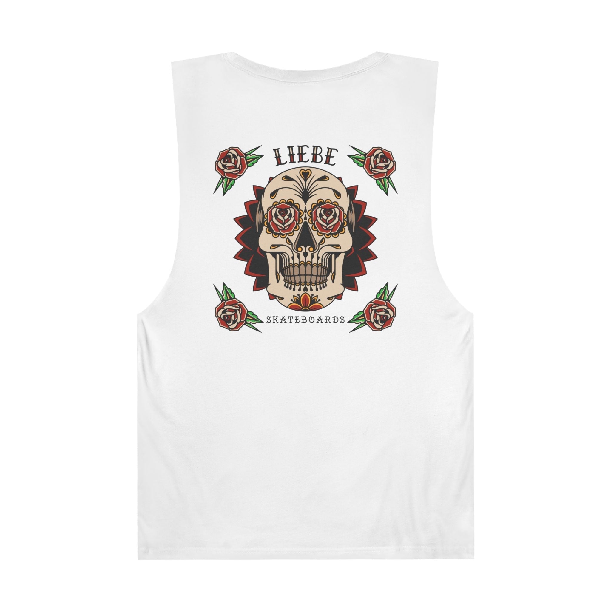 Liebe Calavera Rosa Tank