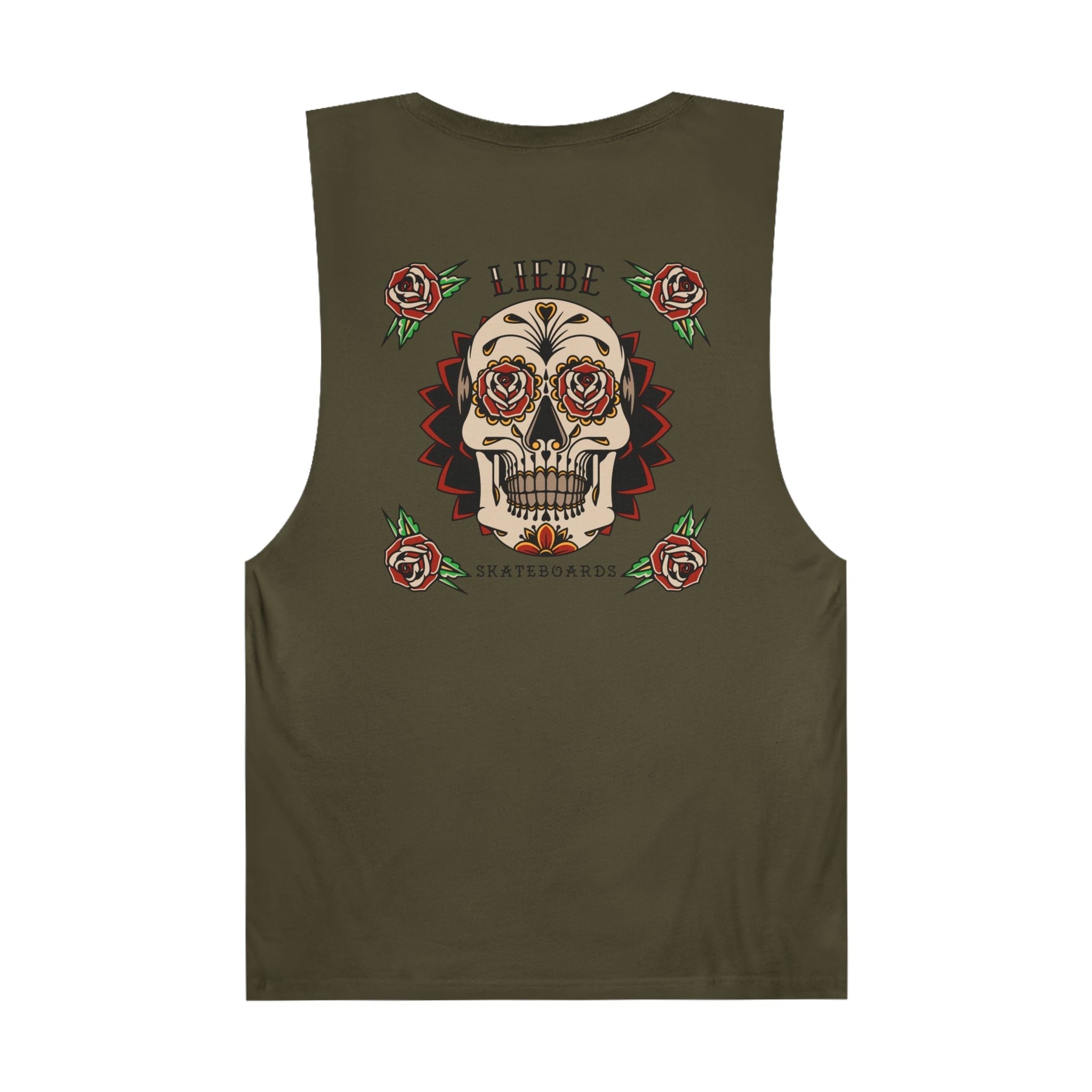 Liebe Calavera Rosa Tank