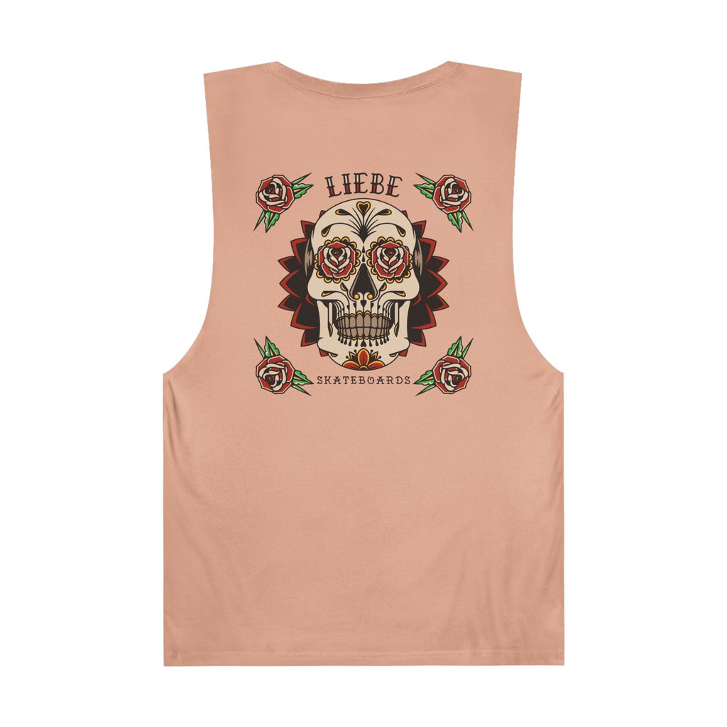 Liebe Calavera Rosa Tank