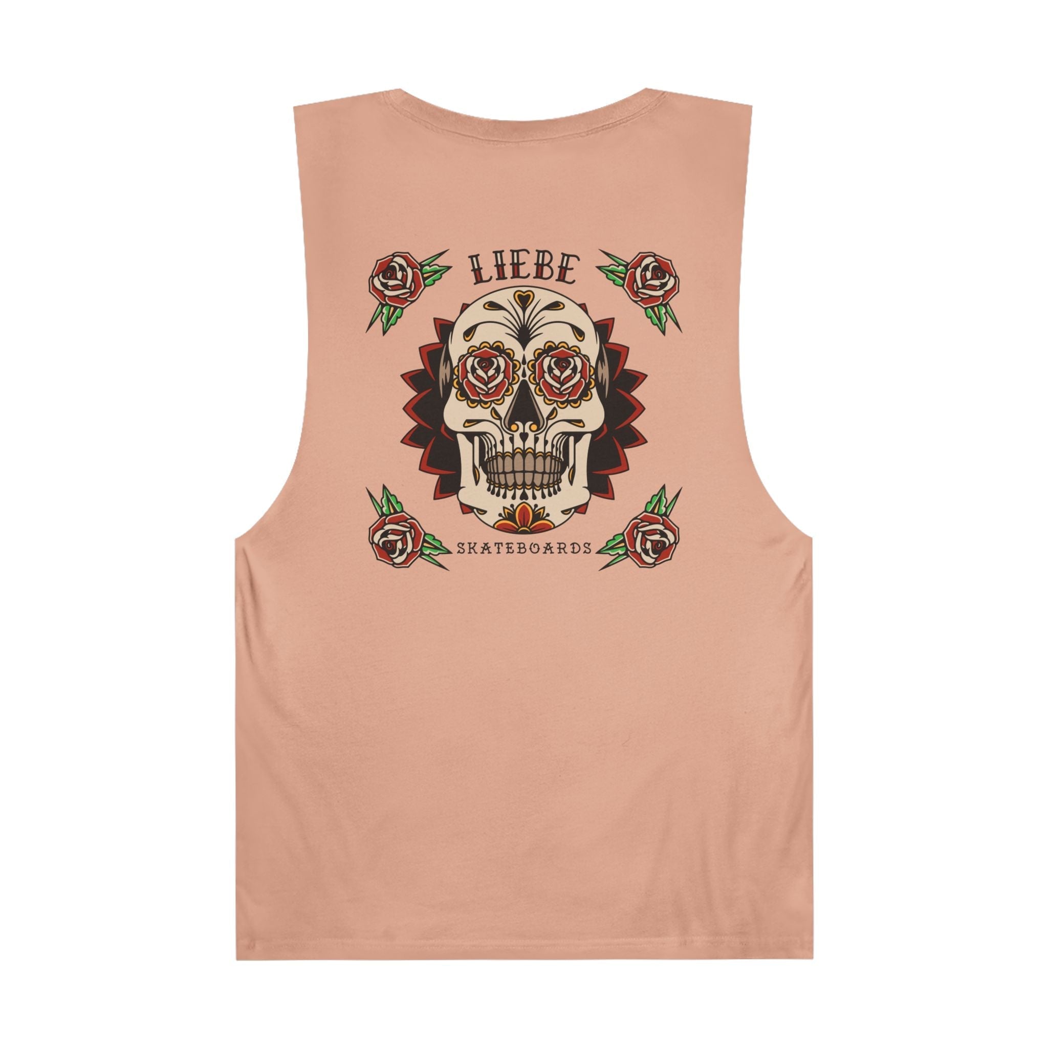 Liebe Calavera Rosa Tank