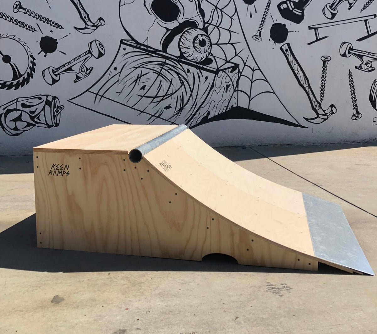 18" x 3' Quarter Pipe