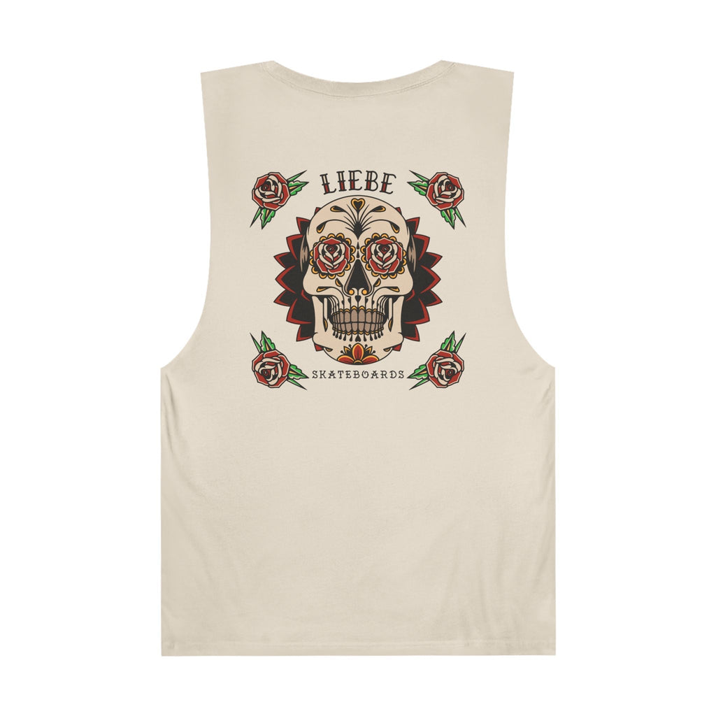 Liebe Calavera Rosa Tank