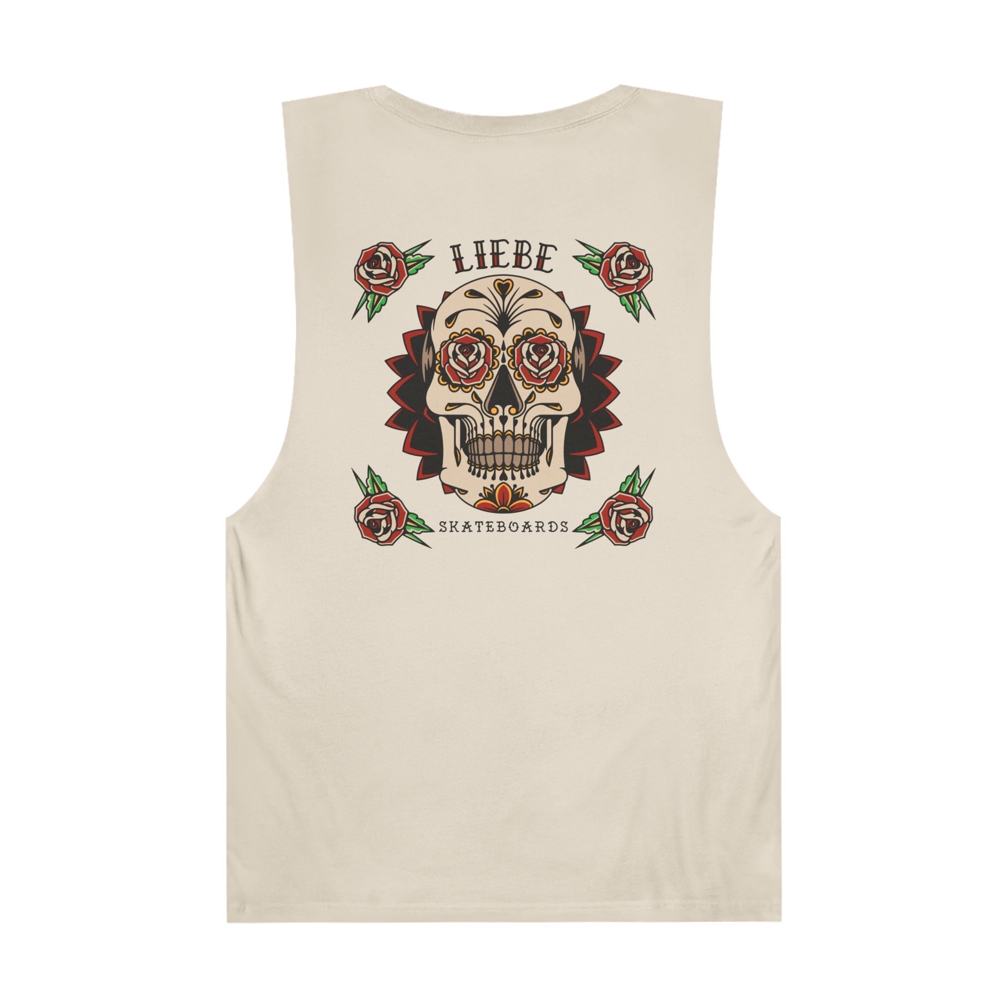 Liebe Calavera Rosa Tank