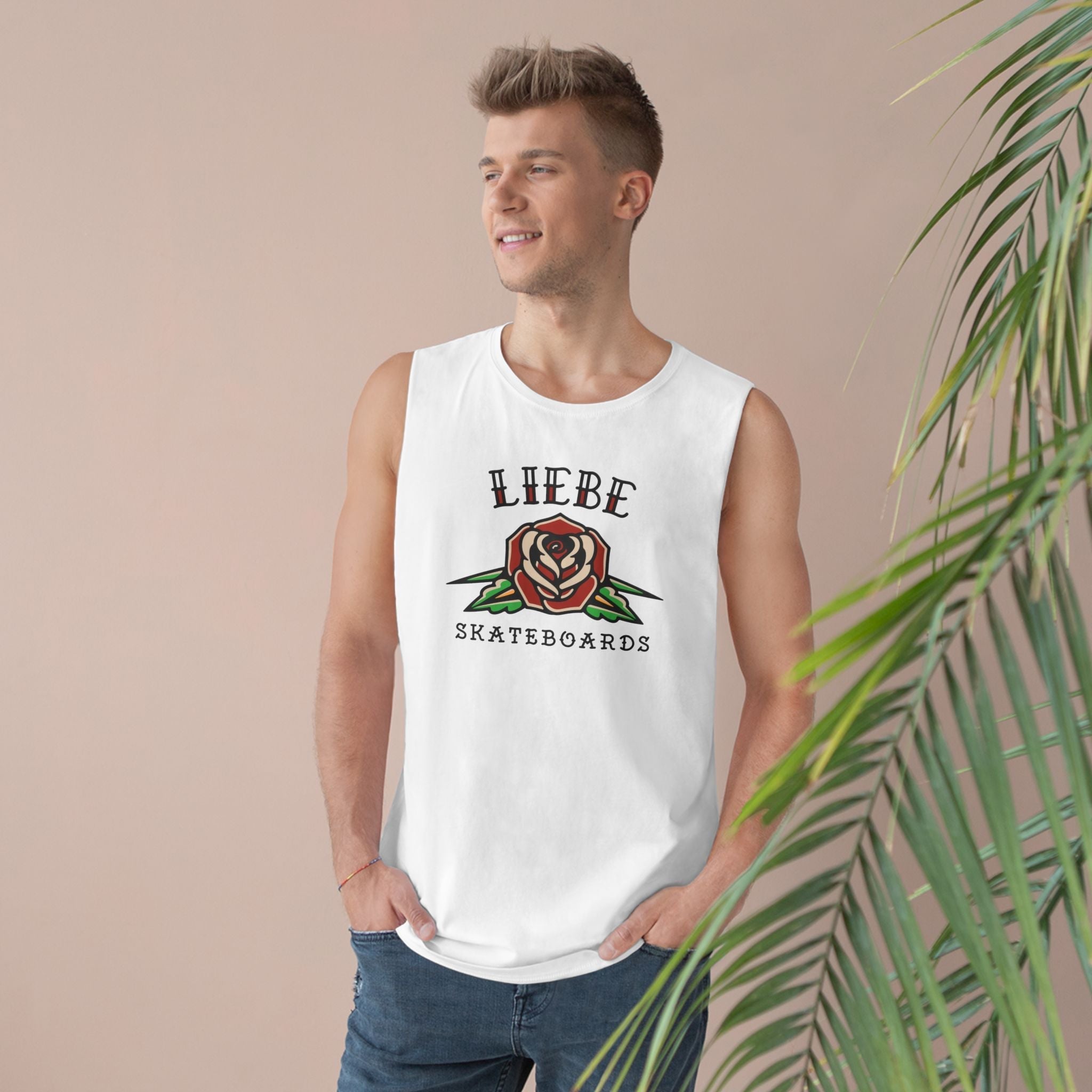 Liebe Calavera Rosa Tank