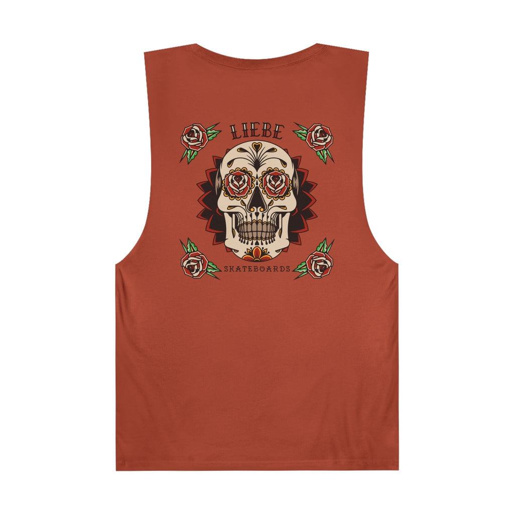 Liebe Calavera Rosa Tank