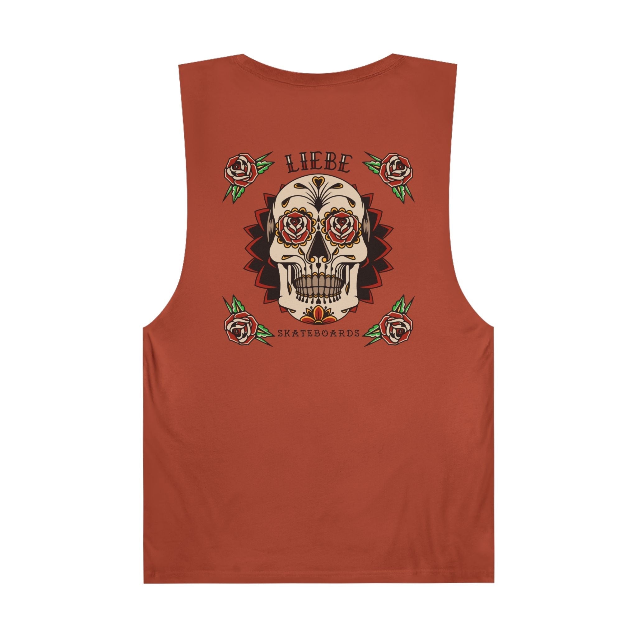 Liebe Calavera Rosa Tank