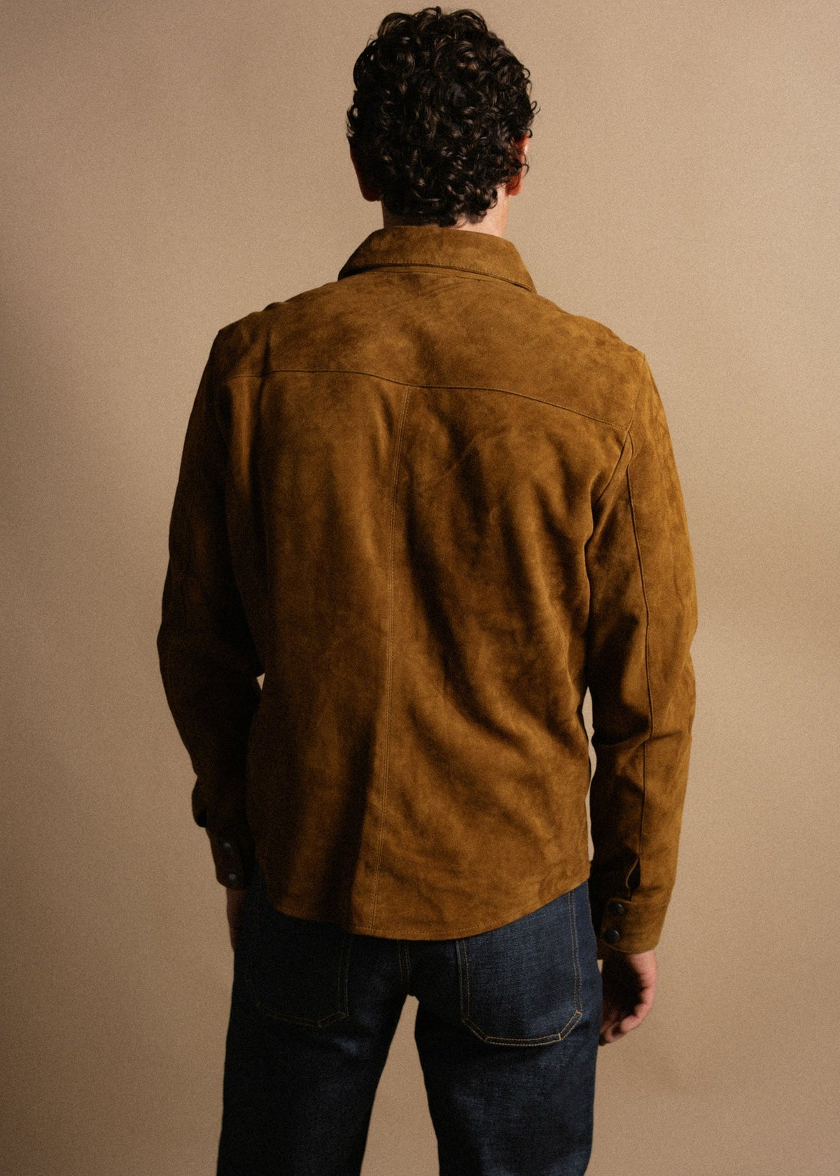 Goat Suede Roughneck Shirt