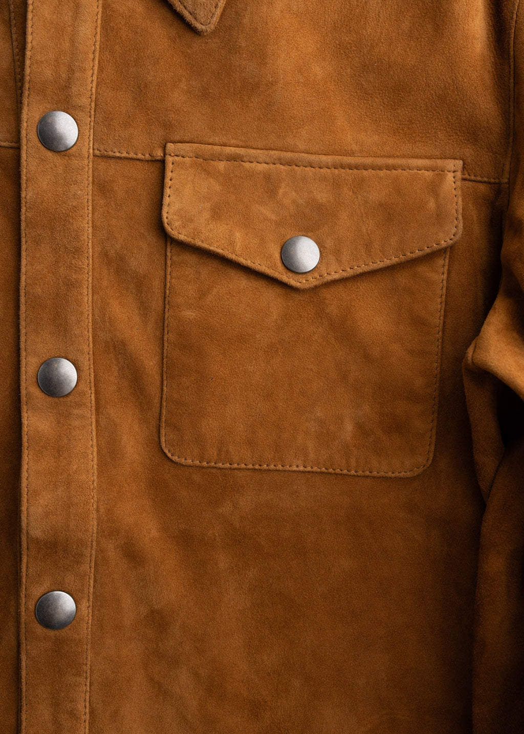 Goat Suede Roughneck Shirt