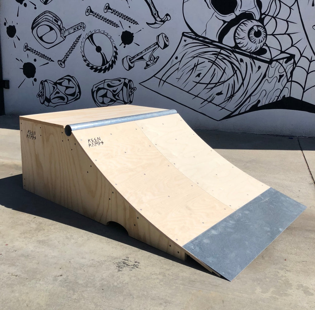 18" x 3' Quarter Pipe