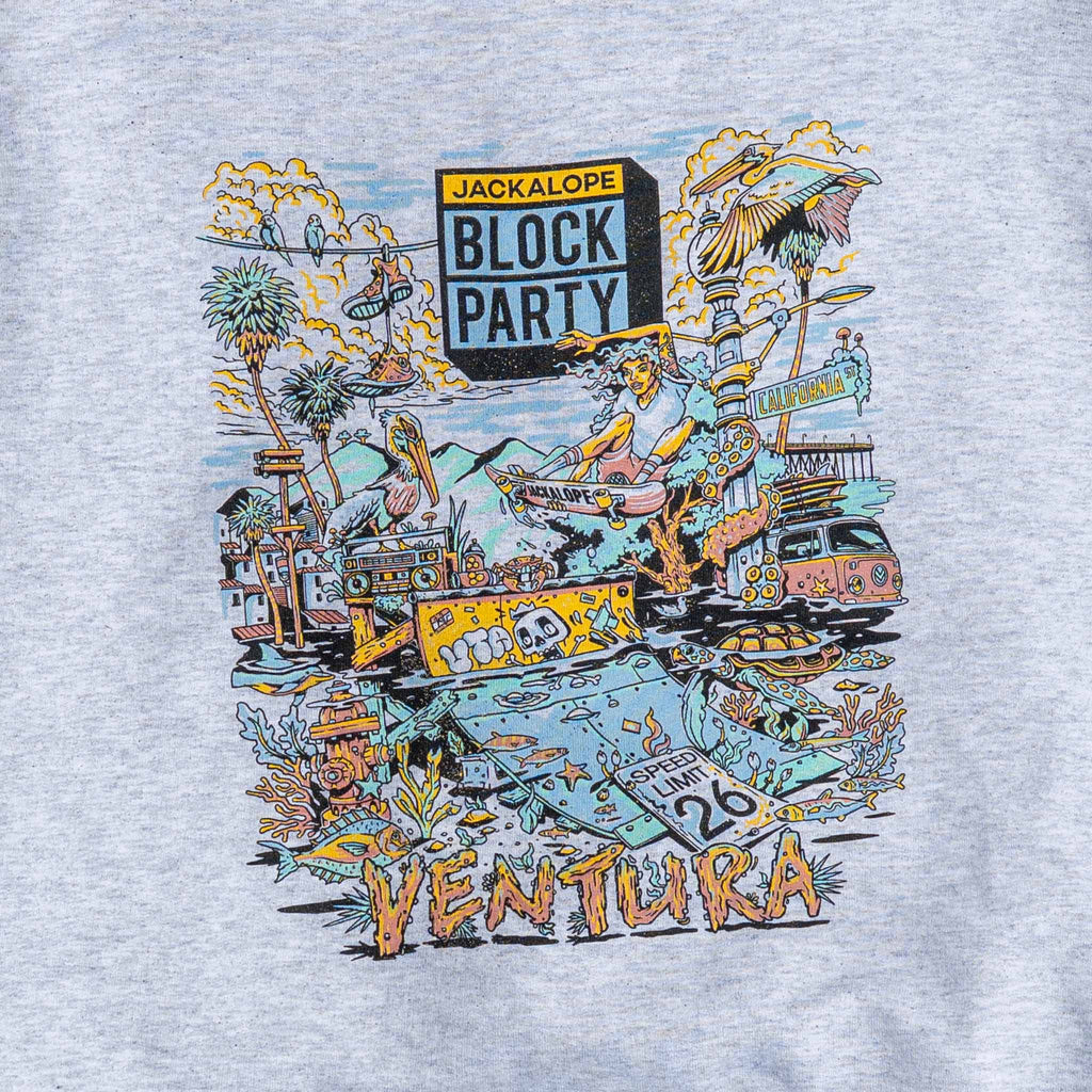 SWEAT À CAPUCHE - BLOCK PARTY VENTURA