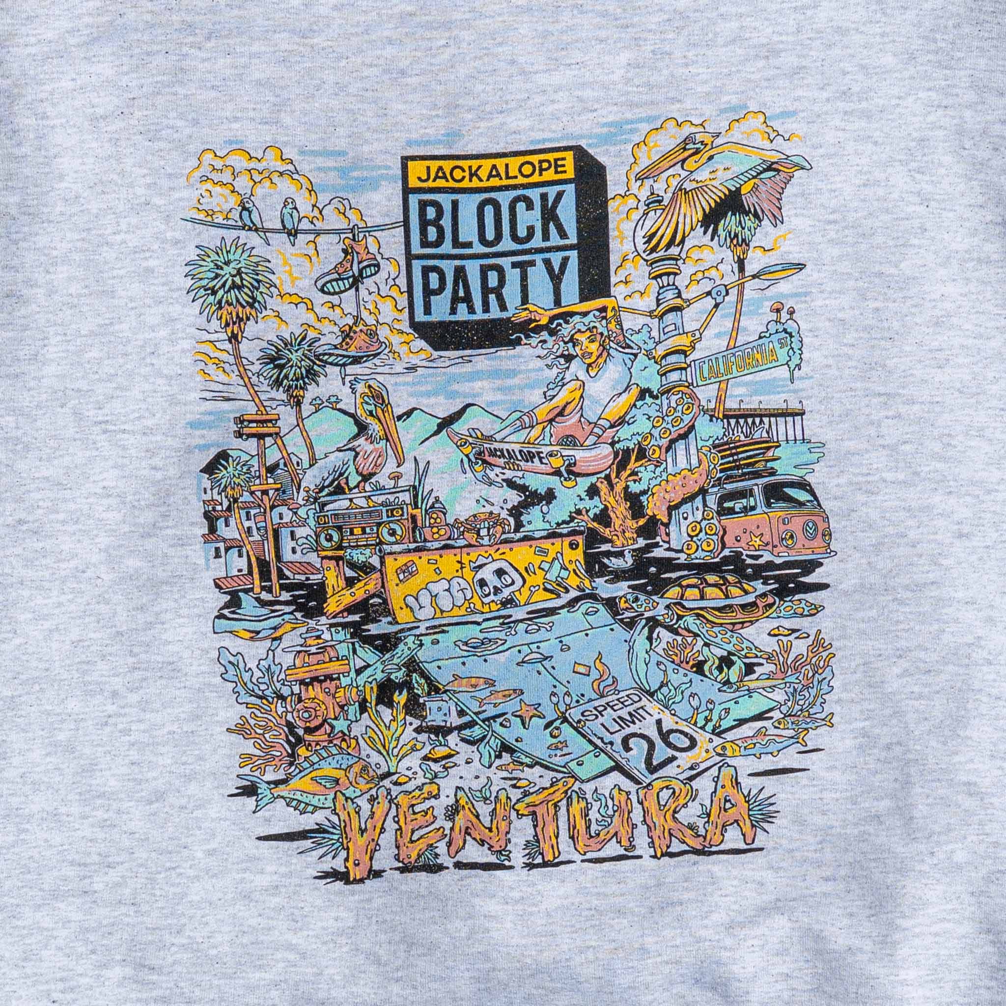 SWEAT À CAPUCHE - BLOCK PARTY VENTURA