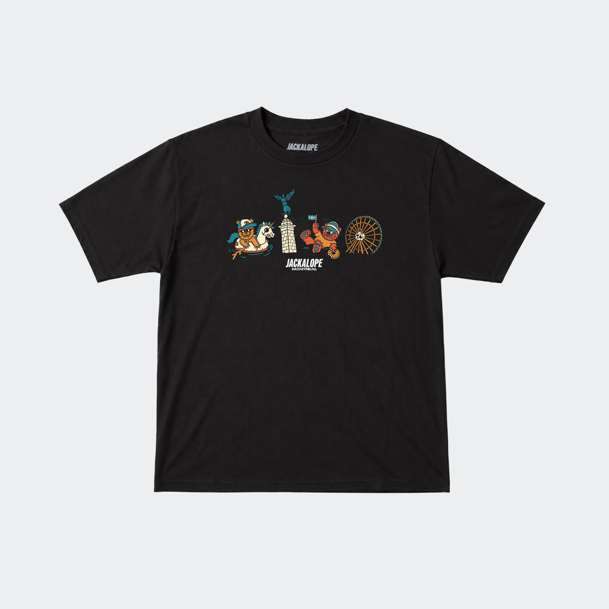 T-SHIRT ENFANTS FRONT PRINT - MONTRÉAL 2026