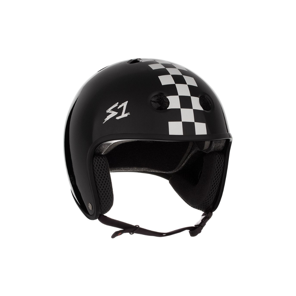 S1 Lifer Retro Helmet Checkers / Stripes
