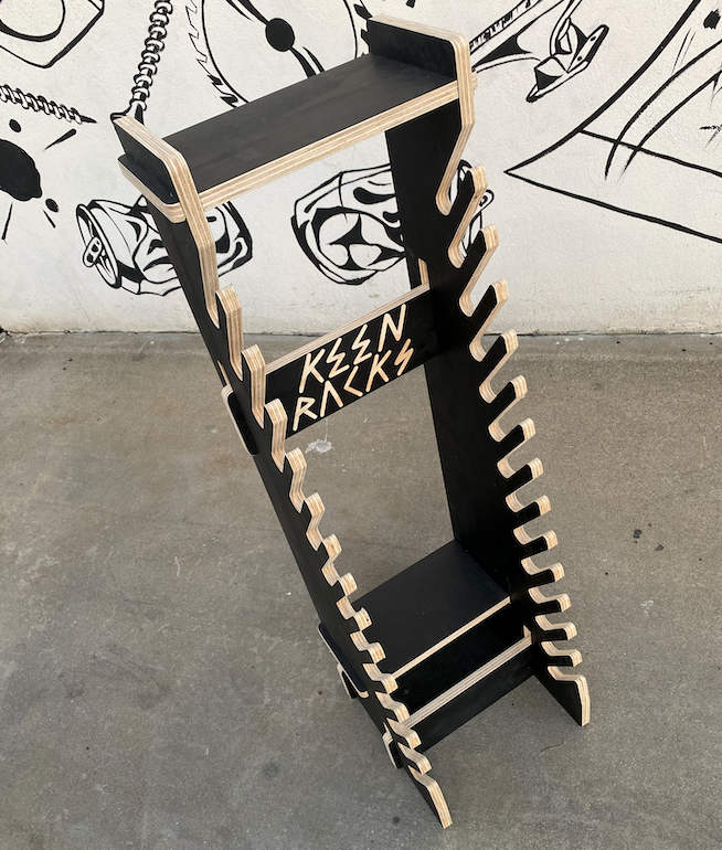 Keen Racks Free Standing Skateboard Rack