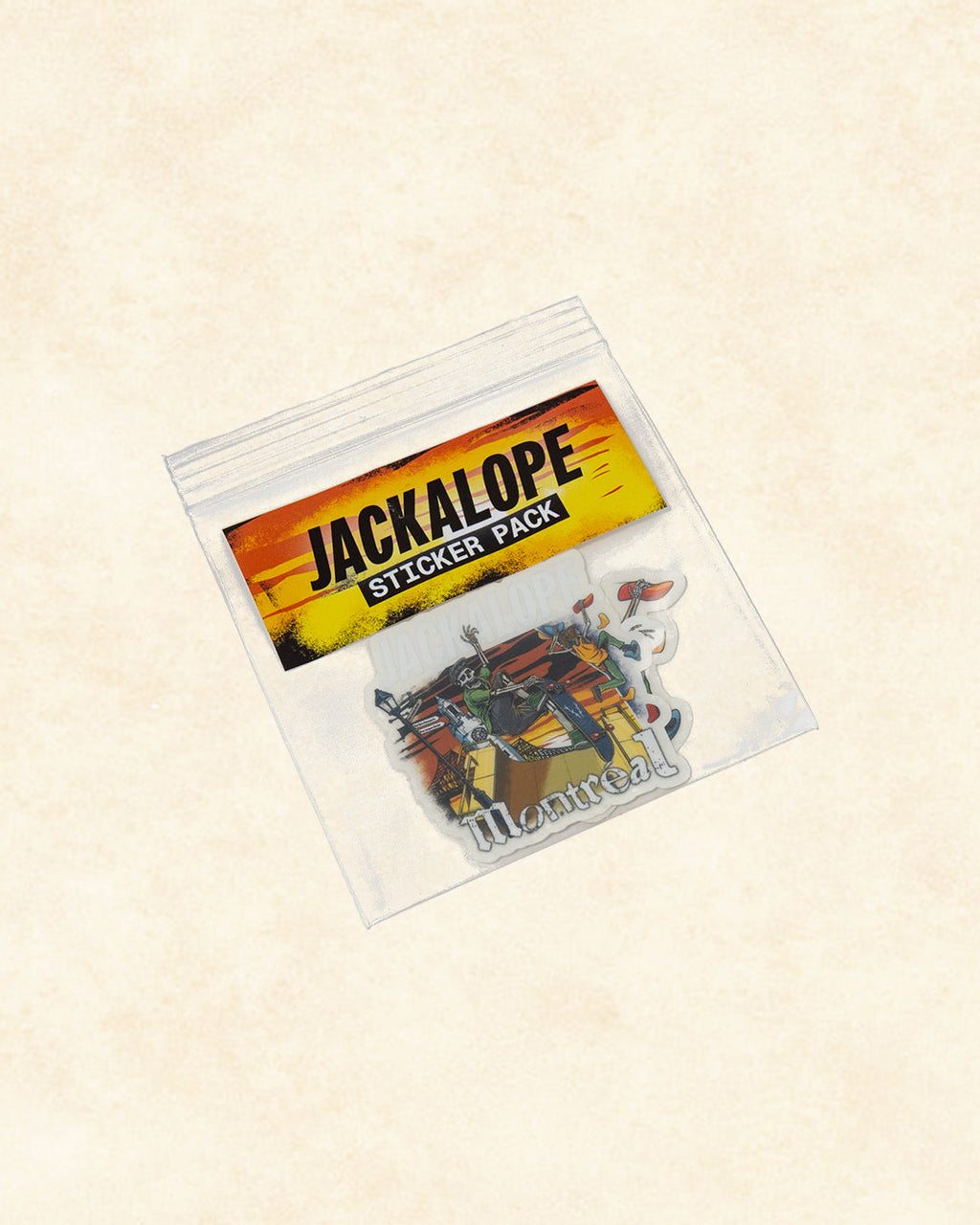 JACKALOPE Montréal 2025 Sticker Pack - Limited Edition