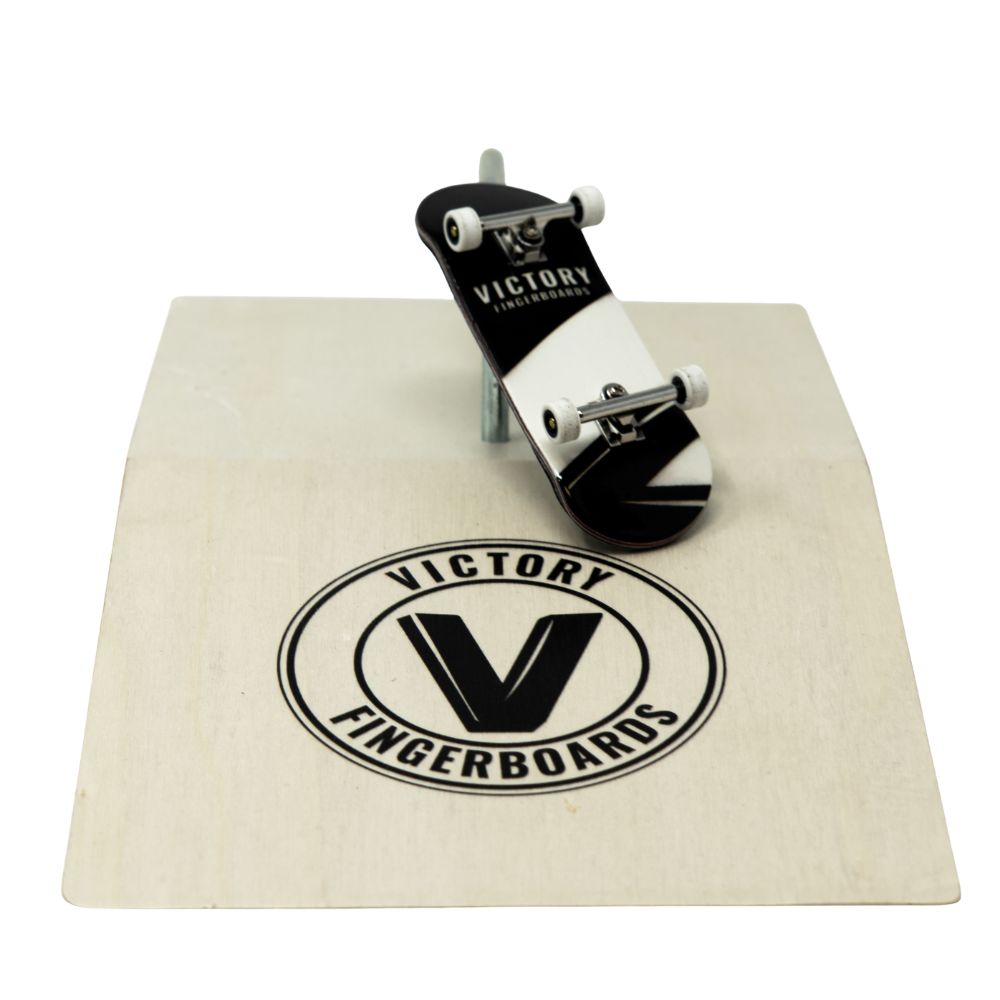 Victory Fingerboards Wooden Bank To Rail