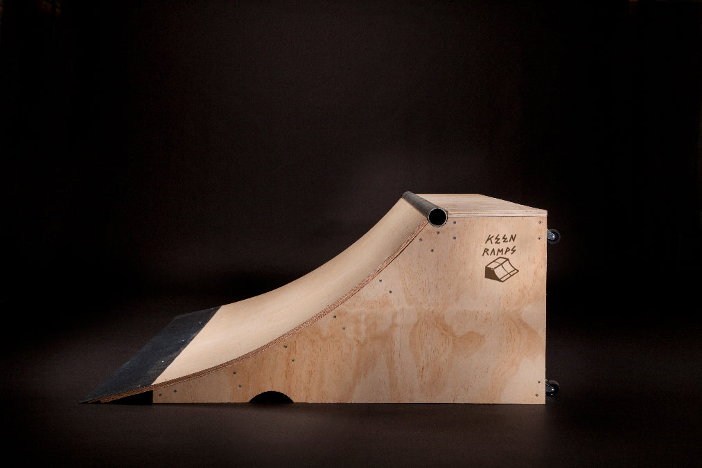 (two) 2' x 6' Quarter Pipes