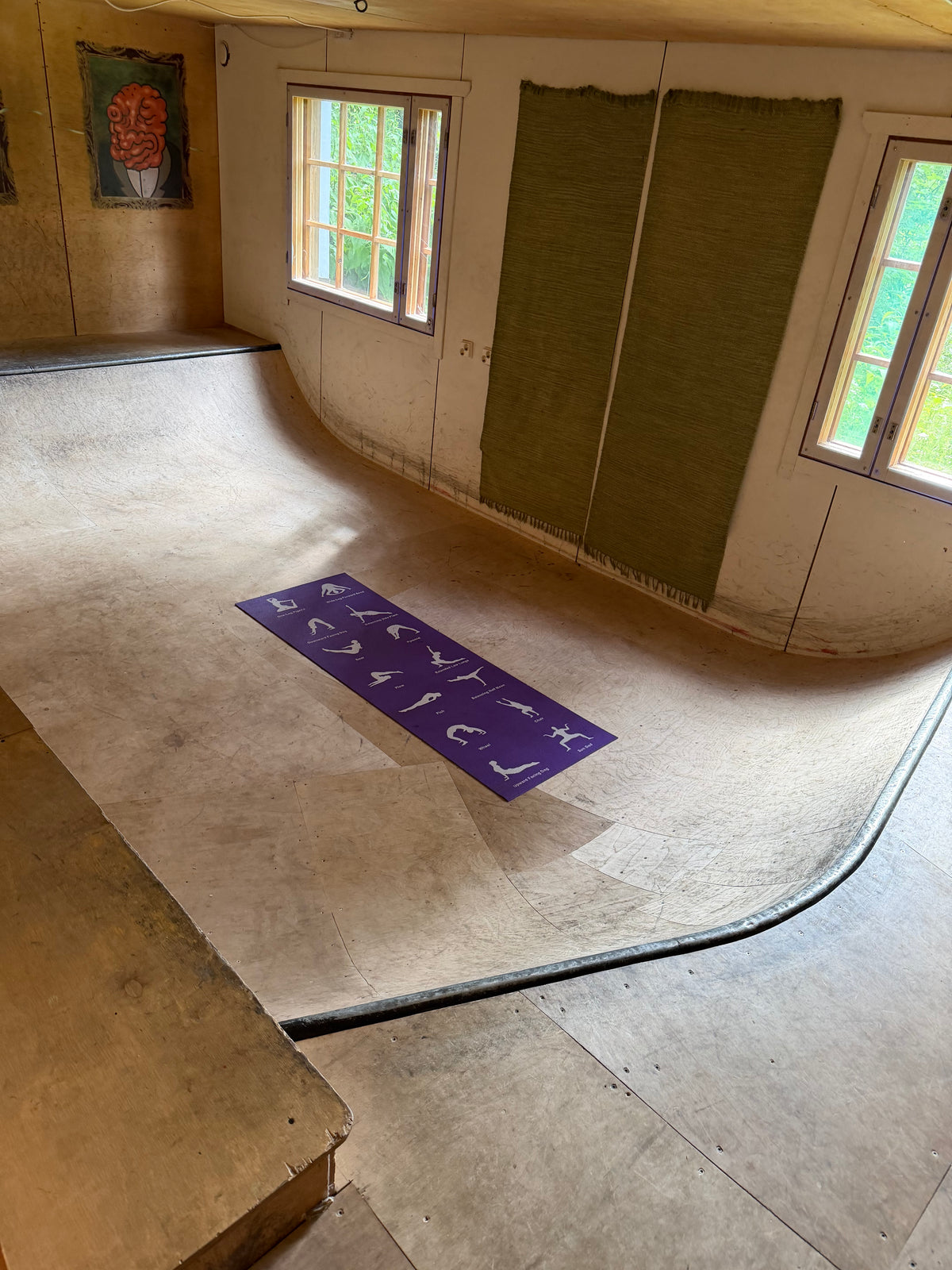 Finland: the indoor mini ramp at Havumäki Skate Ranch. Photo by Mike Boisvert / The Skate Nomad