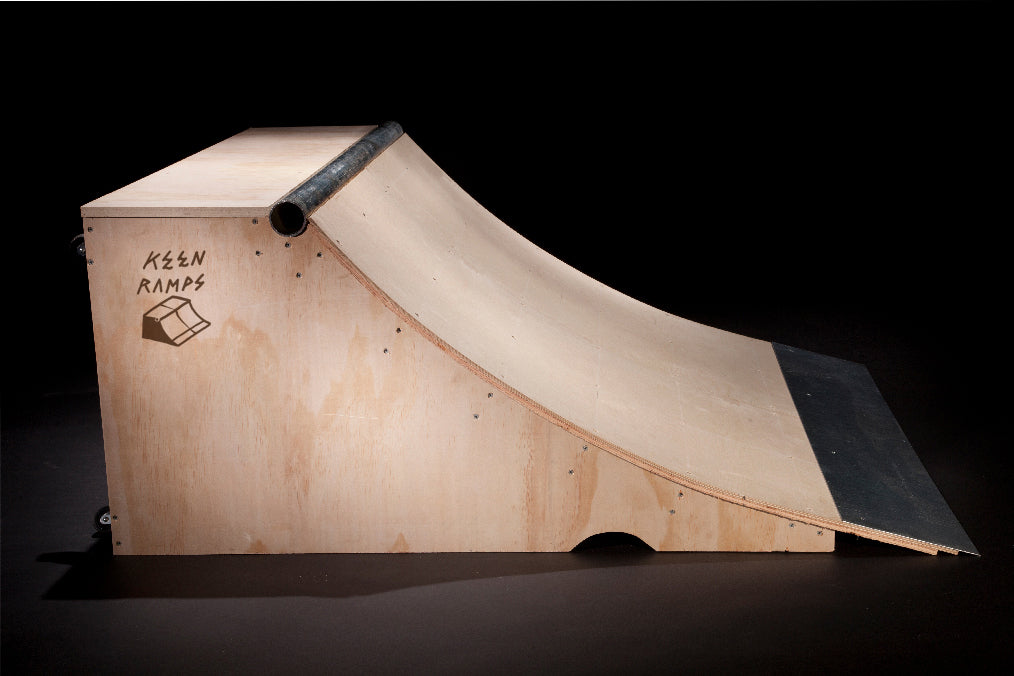 (two) 2' x 4' Quarter Pipes