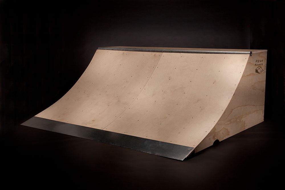 (two) 3' x 8' Quarter Pipes