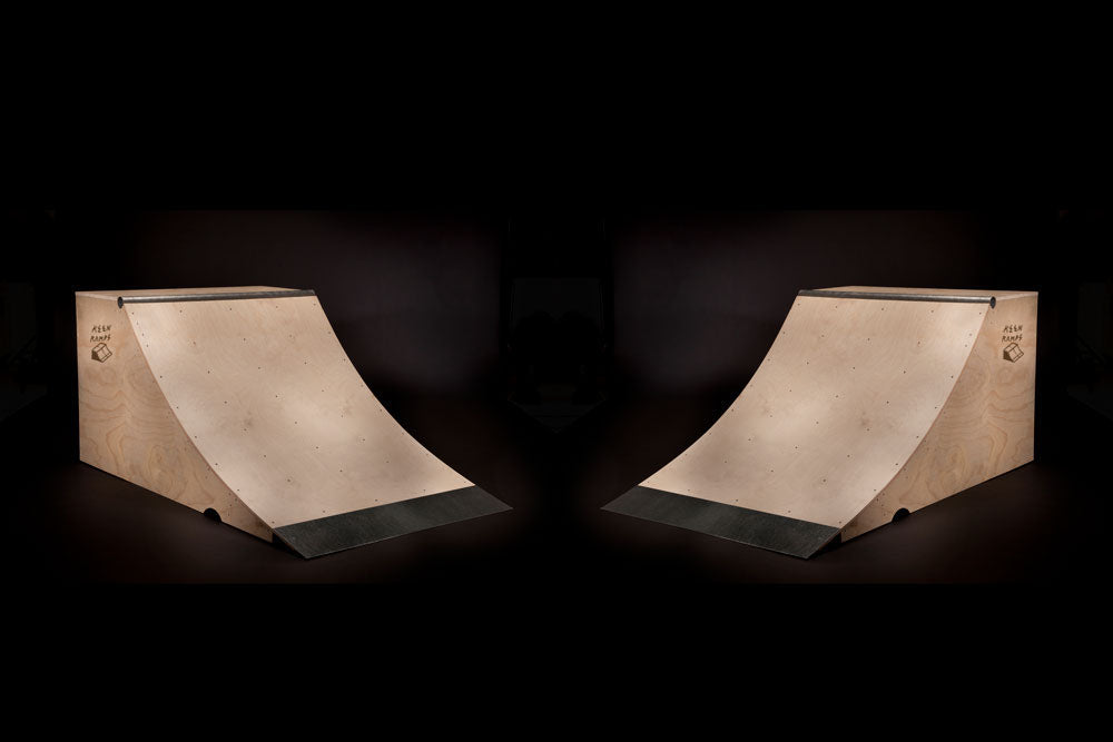 (two) 3' x 4' Quarter Pipes