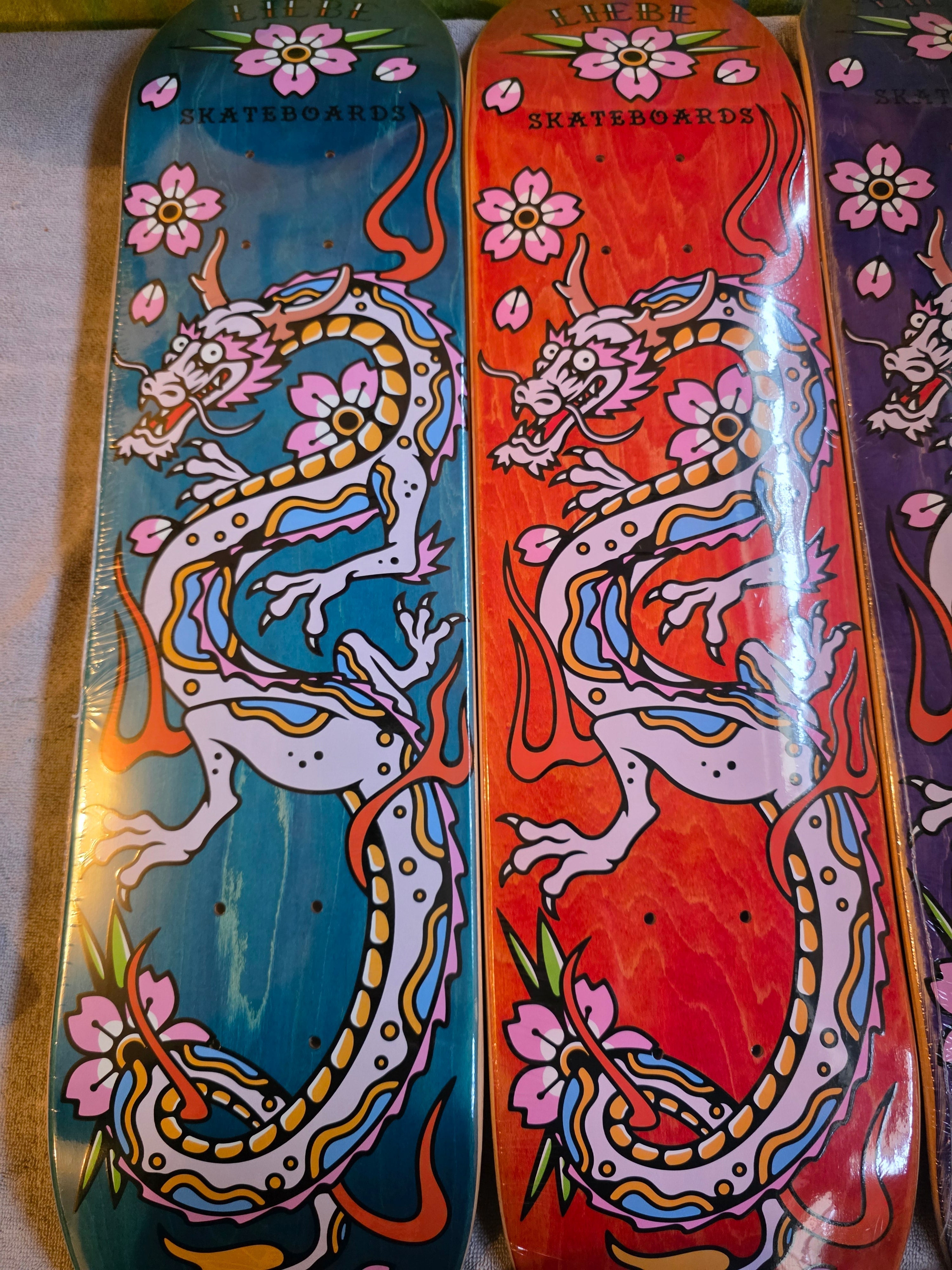 Liebe Dragon 7” Skateboard Deck